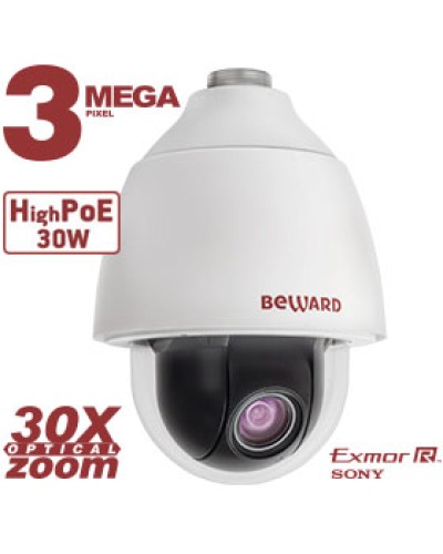 IP-камера видеонаблюдения PTZ купольная Beward BD143P30 в Грозном IP-камеры Pintop.ru