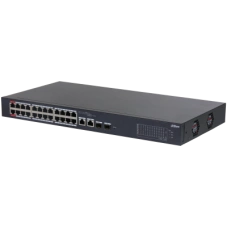 24-портовый PoE коммутатор Dahua DH-CS4226-24ET-240-V2